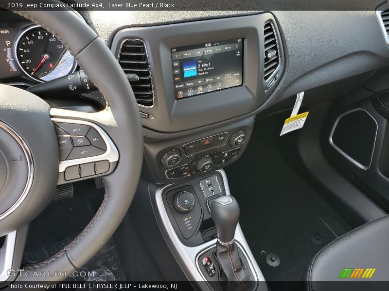 Laser Blue Pearl / Black 2019 Jeep Compass Latitude 4x4