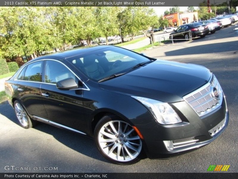 Graphite Metallic / Jet Black/Light Wheat Opus Full Leather 2013 Cadillac XTS Platinum AWD