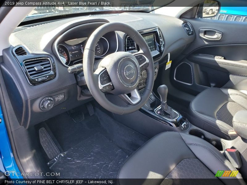 Laser Blue Pearl / Black 2019 Jeep Compass Altitude 4x4