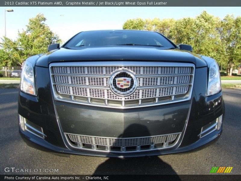 Graphite Metallic / Jet Black/Light Wheat Opus Full Leather 2013 Cadillac XTS Platinum AWD