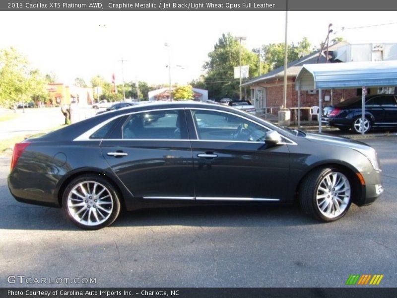Graphite Metallic / Jet Black/Light Wheat Opus Full Leather 2013 Cadillac XTS Platinum AWD