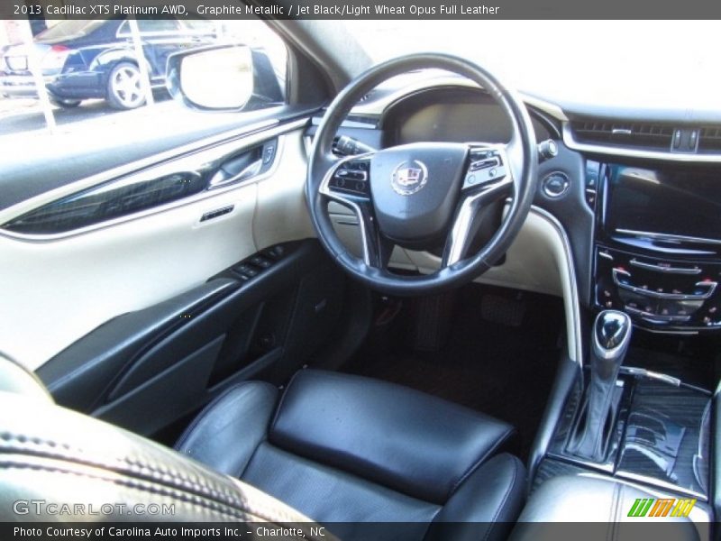 Graphite Metallic / Jet Black/Light Wheat Opus Full Leather 2013 Cadillac XTS Platinum AWD