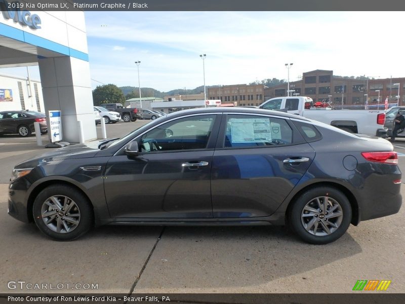 Platinum Graphite / Black 2019 Kia Optima LX