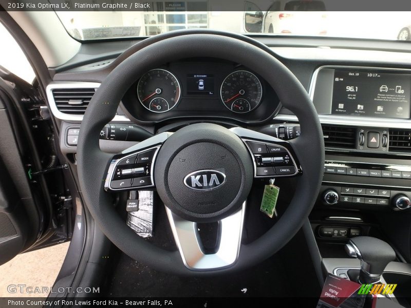 Platinum Graphite / Black 2019 Kia Optima LX