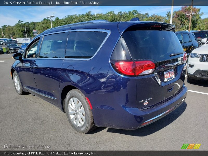 Jazz Blue Pearl / Black/Alloy 2019 Chrysler Pacifica Touring L