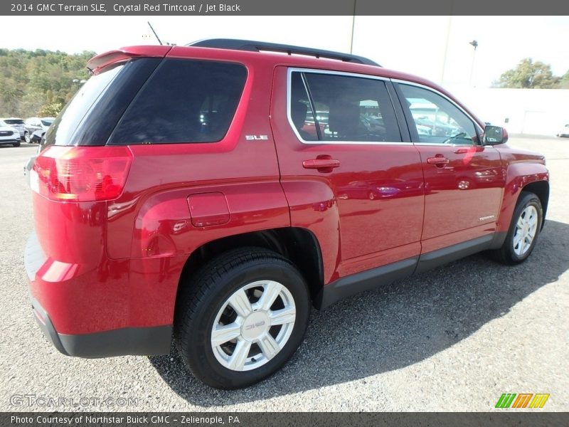 Crystal Red Tintcoat / Jet Black 2014 GMC Terrain SLE