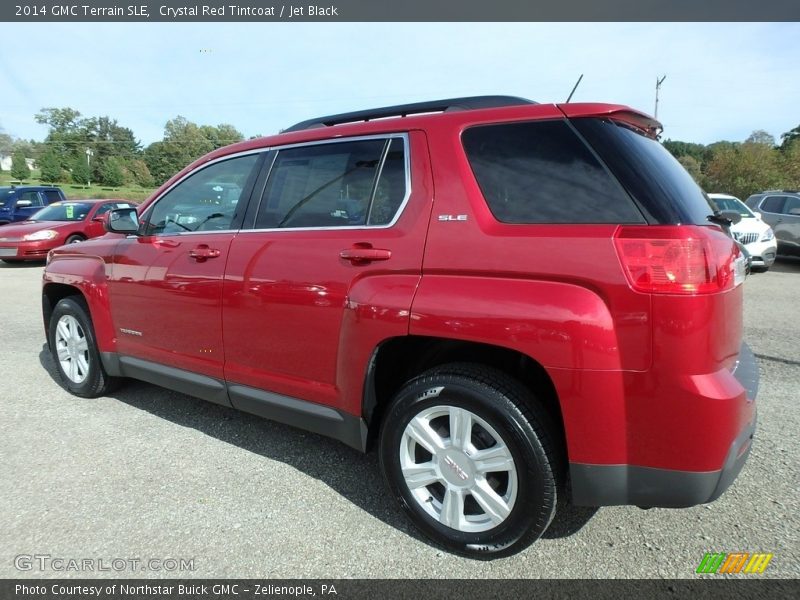 Crystal Red Tintcoat / Jet Black 2014 GMC Terrain SLE