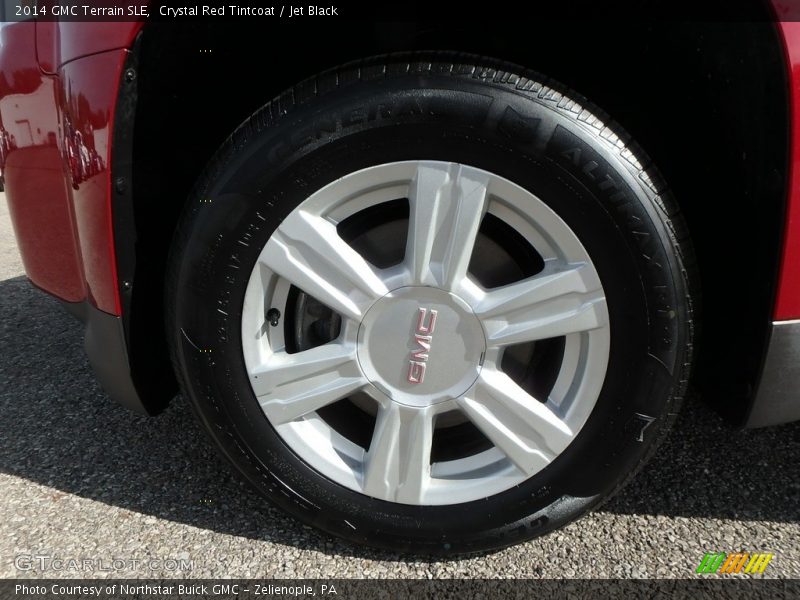 Crystal Red Tintcoat / Jet Black 2014 GMC Terrain SLE