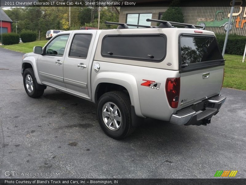 Sheer Silver Metallic / Ebony 2011 Chevrolet Colorado LT Crew Cab 4x4