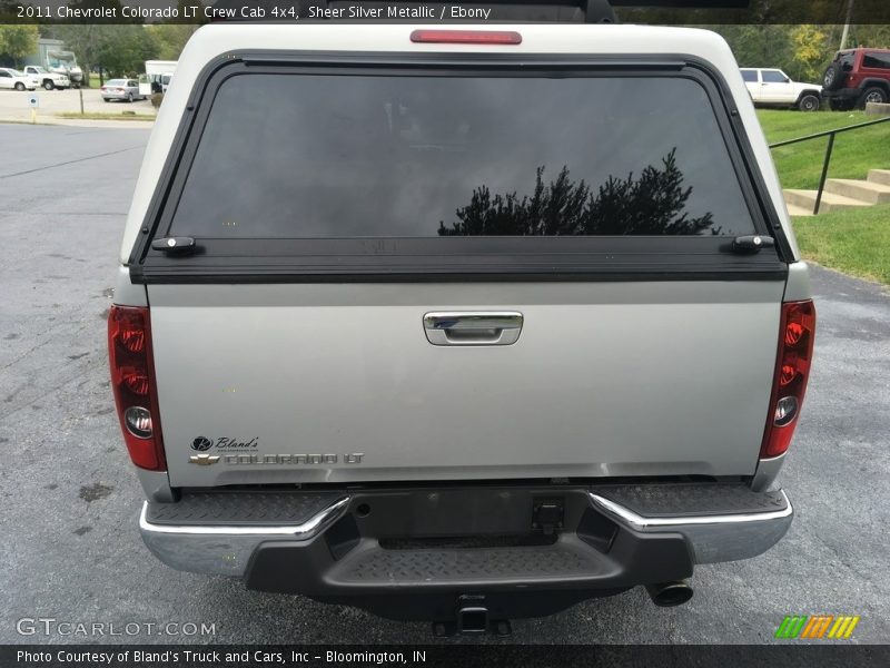Sheer Silver Metallic / Ebony 2011 Chevrolet Colorado LT Crew Cab 4x4