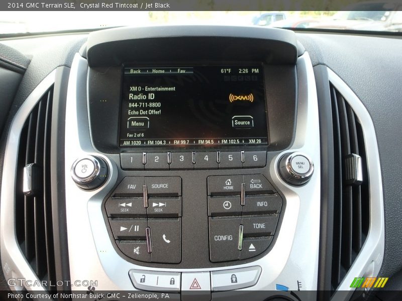 Crystal Red Tintcoat / Jet Black 2014 GMC Terrain SLE