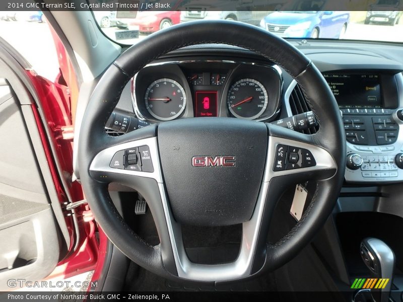 Crystal Red Tintcoat / Jet Black 2014 GMC Terrain SLE