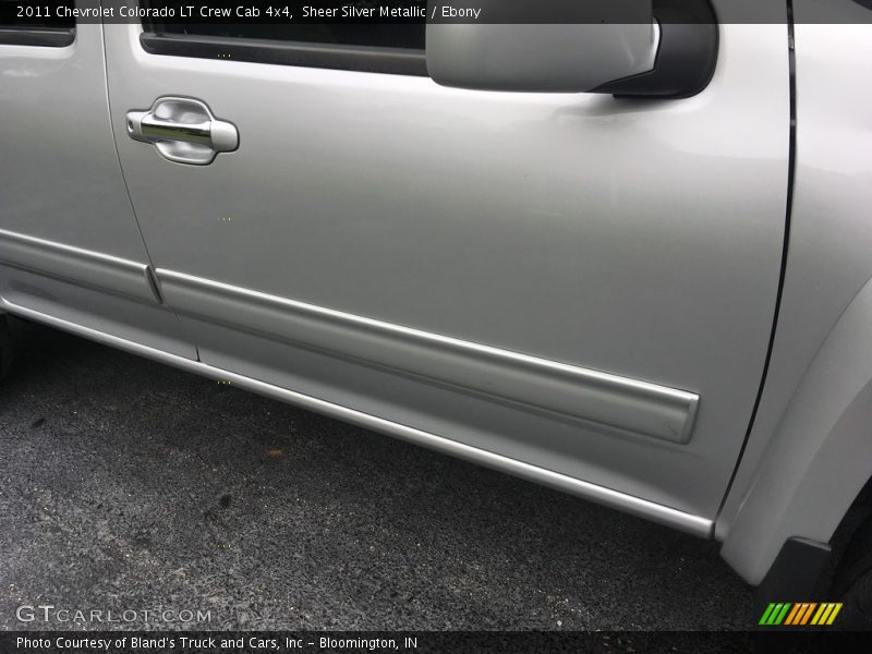 Sheer Silver Metallic / Ebony 2011 Chevrolet Colorado LT Crew Cab 4x4