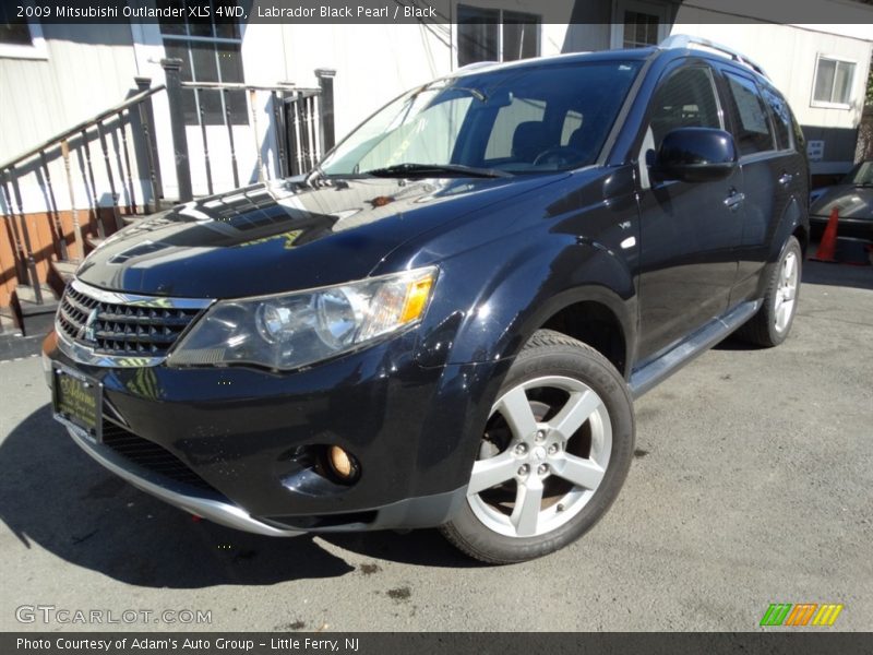 Labrador Black Pearl / Black 2009 Mitsubishi Outlander XLS 4WD