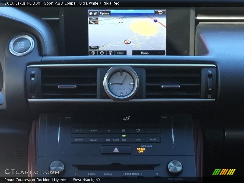 Ultra White / Rioja Red 2016 Lexus RC 300 F Sport AWD Coupe