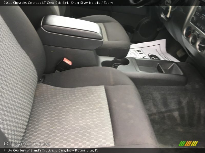 Sheer Silver Metallic / Ebony 2011 Chevrolet Colorado LT Crew Cab 4x4
