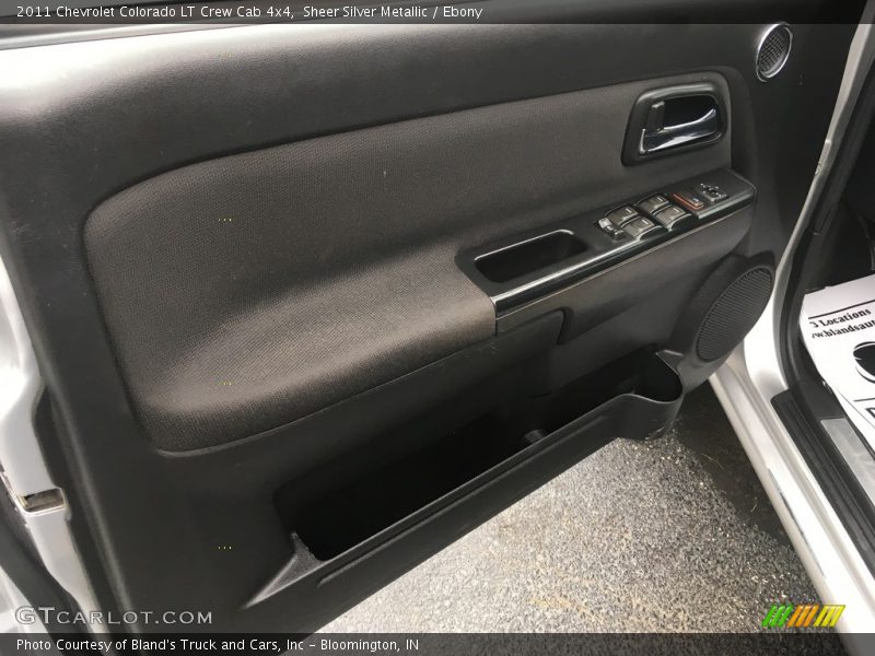 Sheer Silver Metallic / Ebony 2011 Chevrolet Colorado LT Crew Cab 4x4