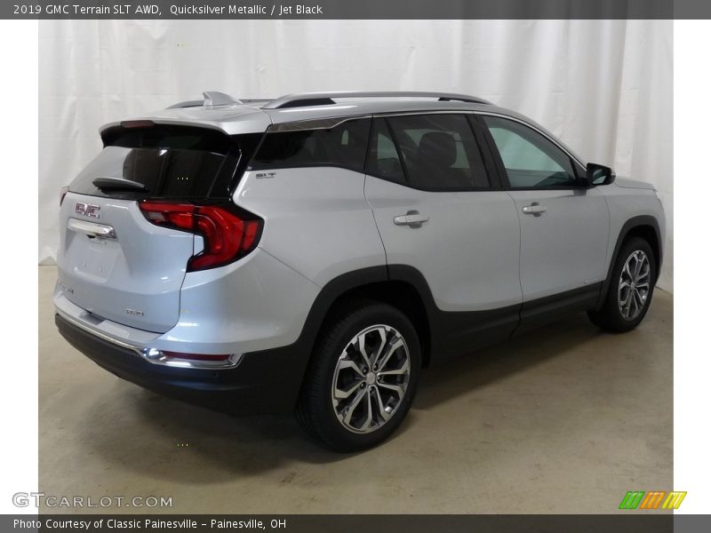 Quicksilver Metallic / Jet Black 2019 GMC Terrain SLT AWD