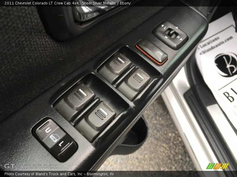 Sheer Silver Metallic / Ebony 2011 Chevrolet Colorado LT Crew Cab 4x4