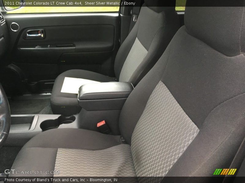 Sheer Silver Metallic / Ebony 2011 Chevrolet Colorado LT Crew Cab 4x4
