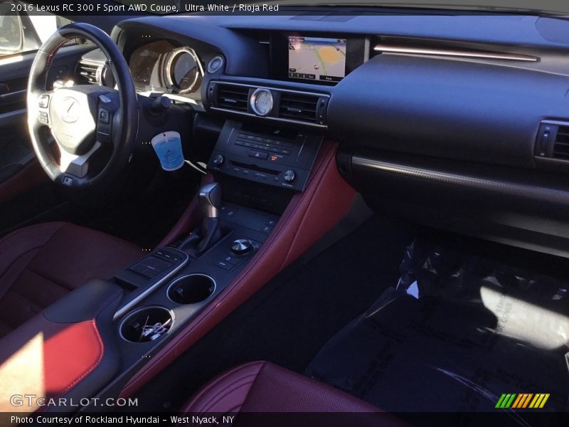 Ultra White / Rioja Red 2016 Lexus RC 300 F Sport AWD Coupe