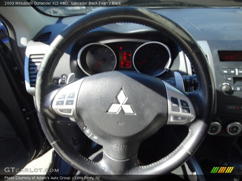 Labrador Black Pearl / Black 2009 Mitsubishi Outlander XLS 4WD