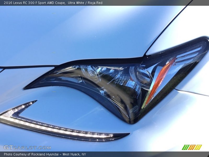 Ultra White / Rioja Red 2016 Lexus RC 300 F Sport AWD Coupe