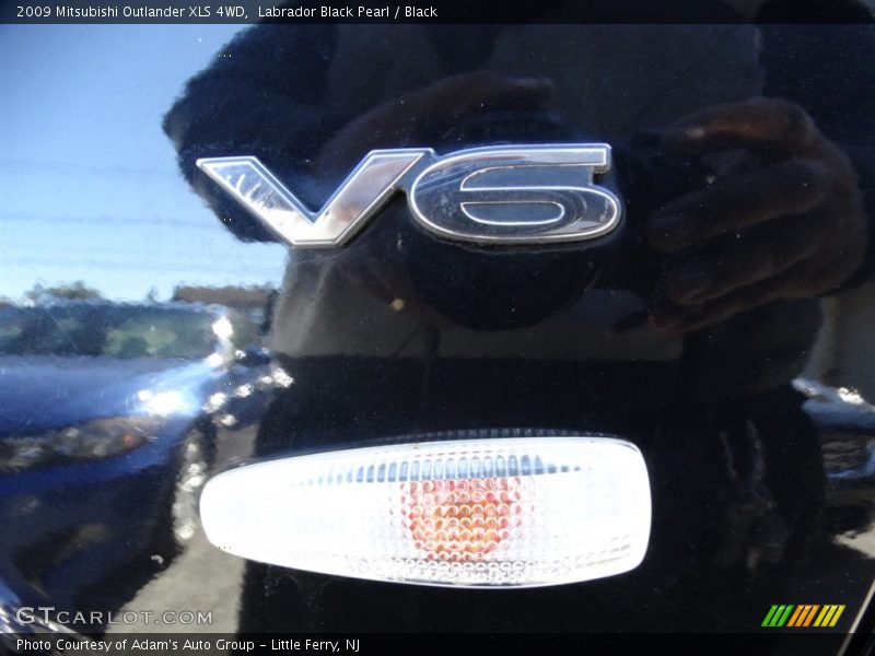 Labrador Black Pearl / Black 2009 Mitsubishi Outlander XLS 4WD