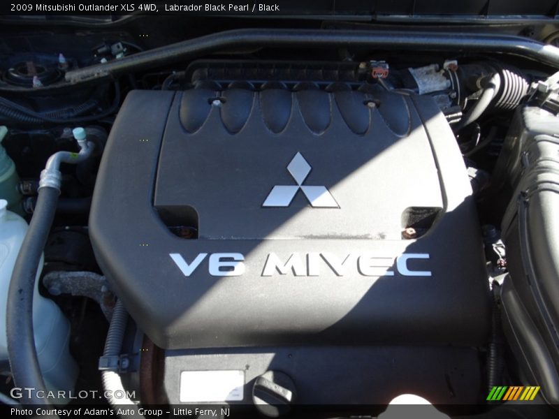 Labrador Black Pearl / Black 2009 Mitsubishi Outlander XLS 4WD