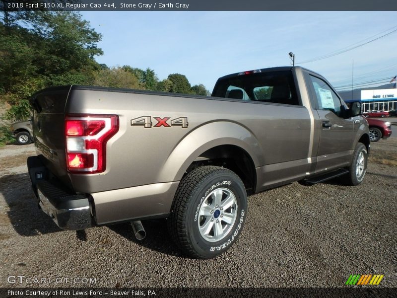 Stone Gray / Earth Gray 2018 Ford F150 XL Regular Cab 4x4