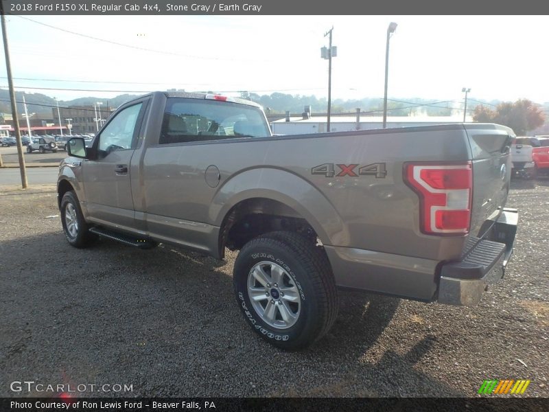 Stone Gray / Earth Gray 2018 Ford F150 XL Regular Cab 4x4