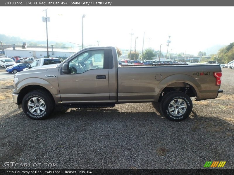 Stone Gray / Earth Gray 2018 Ford F150 XL Regular Cab 4x4