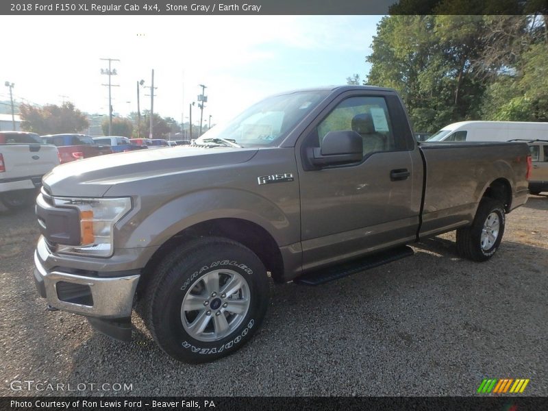 Stone Gray / Earth Gray 2018 Ford F150 XL Regular Cab 4x4