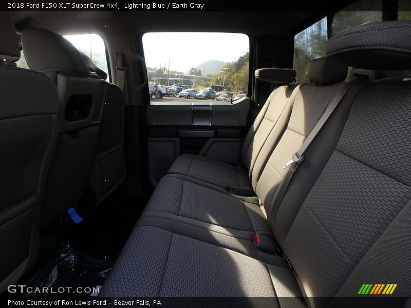 Lightning Blue / Earth Gray 2018 Ford F150 XLT SuperCrew 4x4