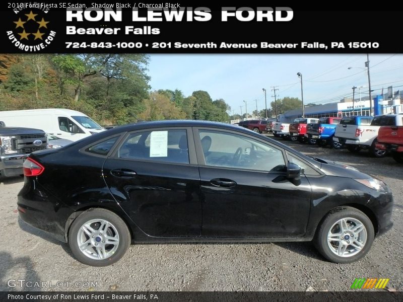 Shadow Black / Charcoal Black 2018 Ford Fiesta SE Sedan