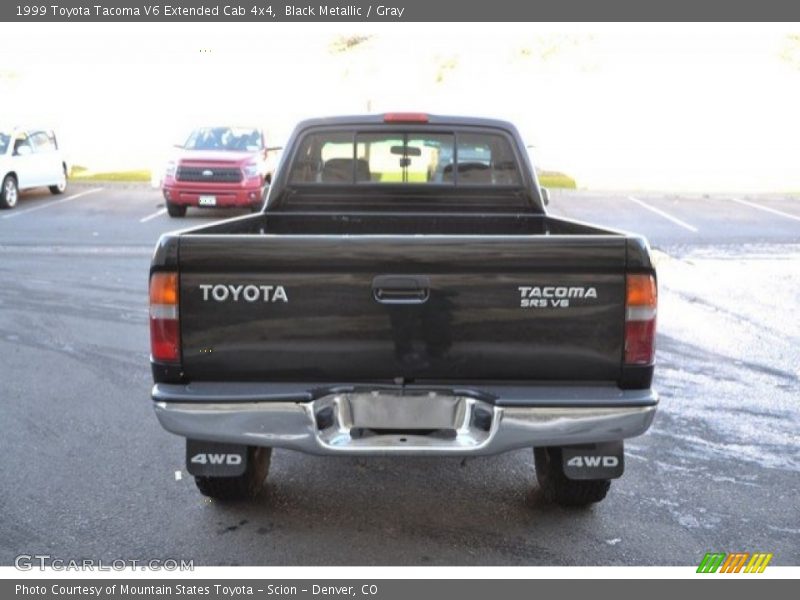 Black Metallic / Gray 1999 Toyota Tacoma V6 Extended Cab 4x4