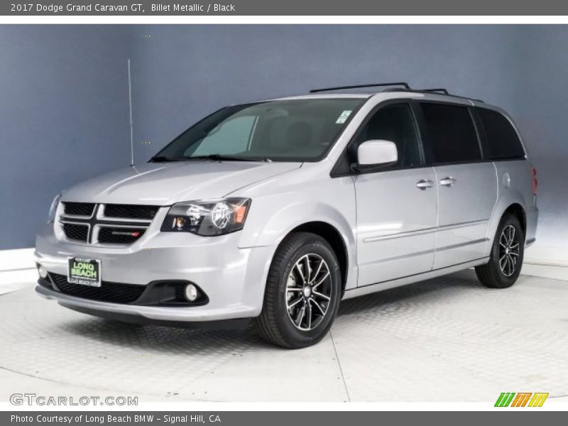 Billet Metallic / Black 2017 Dodge Grand Caravan GT