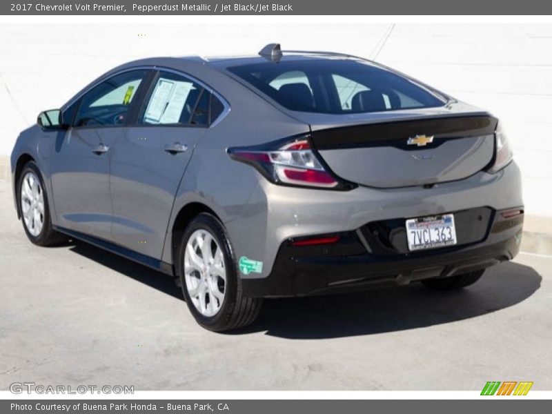 Pepperdust Metallic / Jet Black/Jet Black 2017 Chevrolet Volt Premier