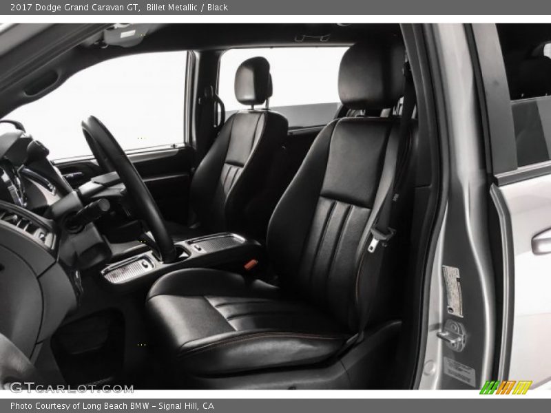 Billet Metallic / Black 2017 Dodge Grand Caravan GT