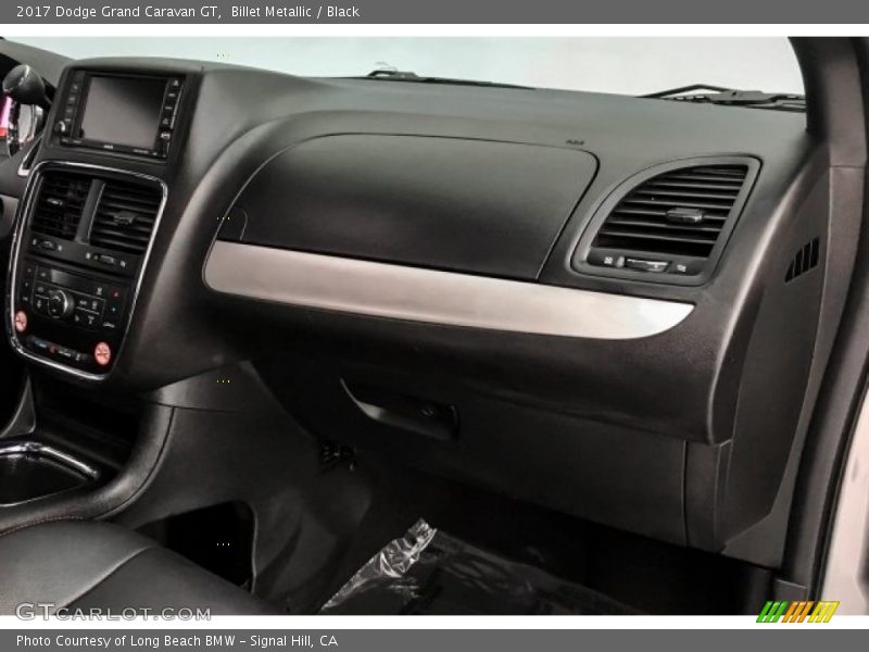 Billet Metallic / Black 2017 Dodge Grand Caravan GT