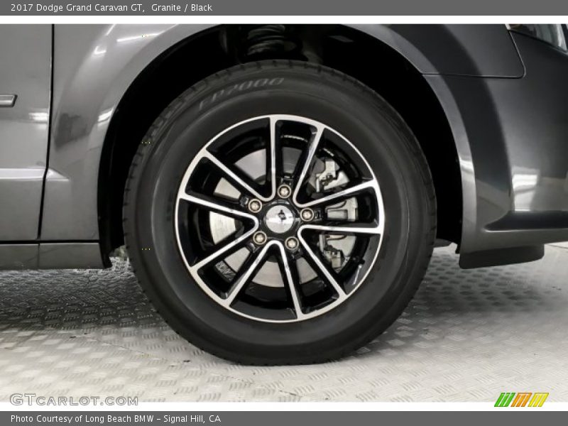 Granite / Black 2017 Dodge Grand Caravan GT
