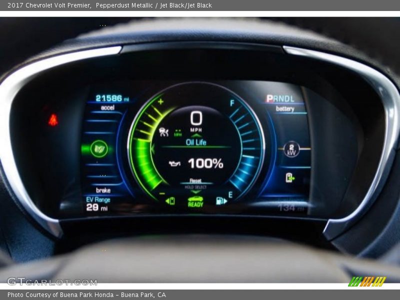 Pepperdust Metallic / Jet Black/Jet Black 2017 Chevrolet Volt Premier