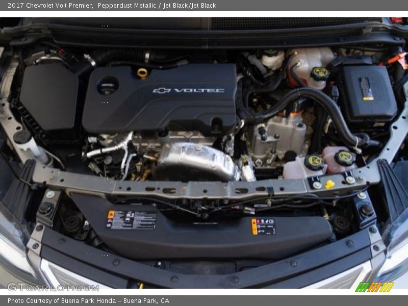 Pepperdust Metallic / Jet Black/Jet Black 2017 Chevrolet Volt Premier