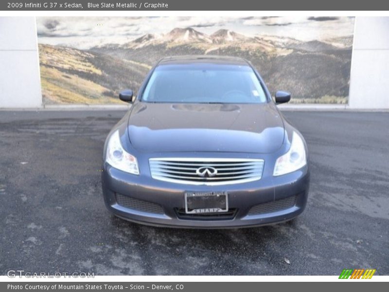 Blue Slate Metallic / Graphite 2009 Infiniti G 37 x Sedan
