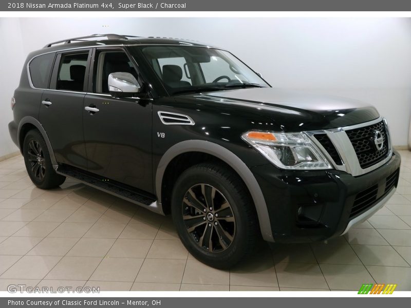 Super Black / Charcoal 2018 Nissan Armada Platinum 4x4