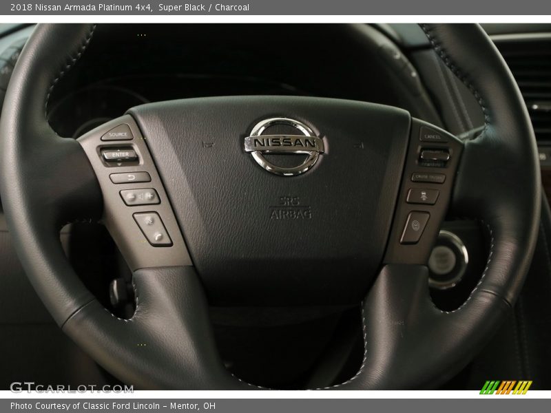  2018 Armada Platinum 4x4 Steering Wheel