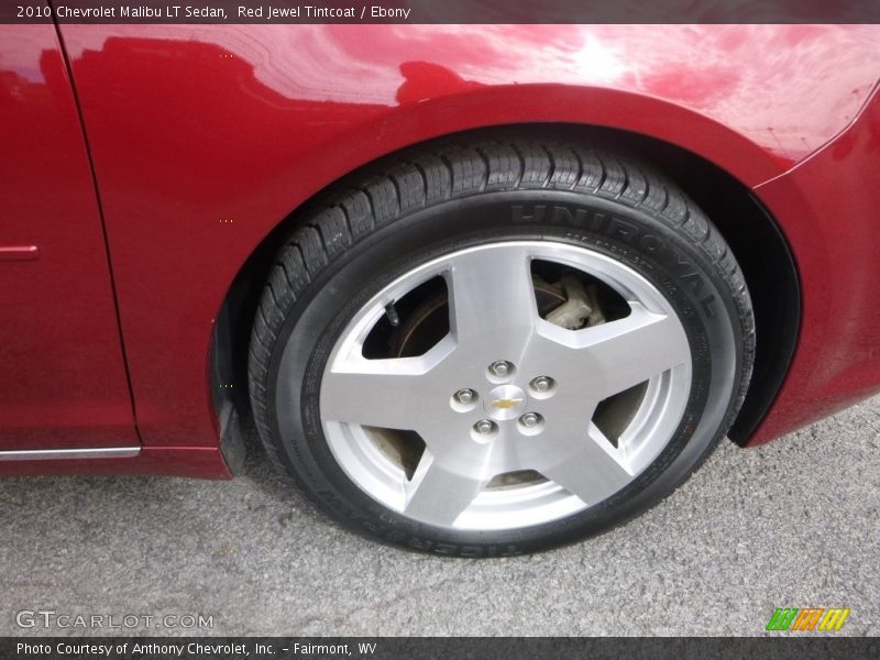 Red Jewel Tintcoat / Ebony 2010 Chevrolet Malibu LT Sedan