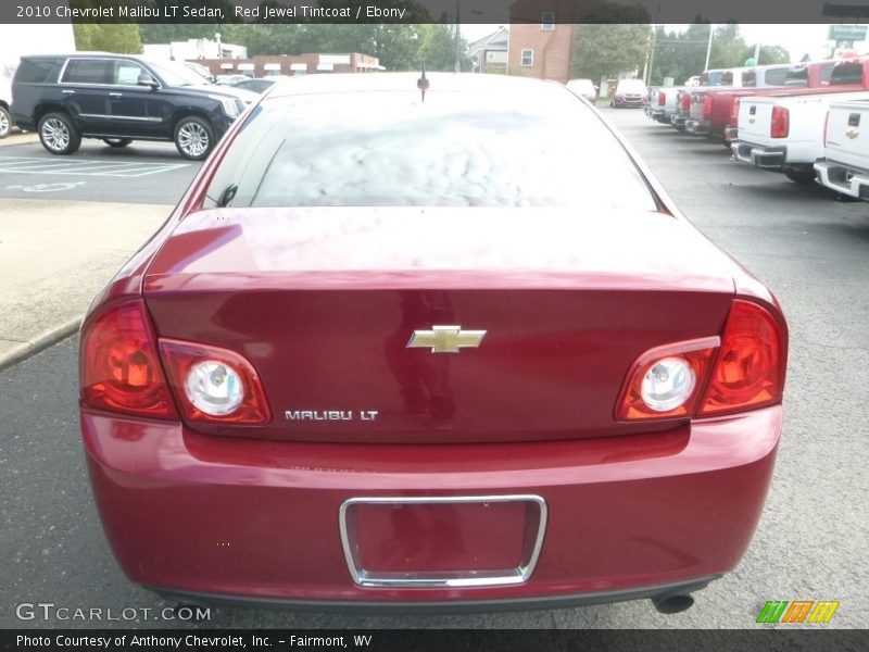 Red Jewel Tintcoat / Ebony 2010 Chevrolet Malibu LT Sedan