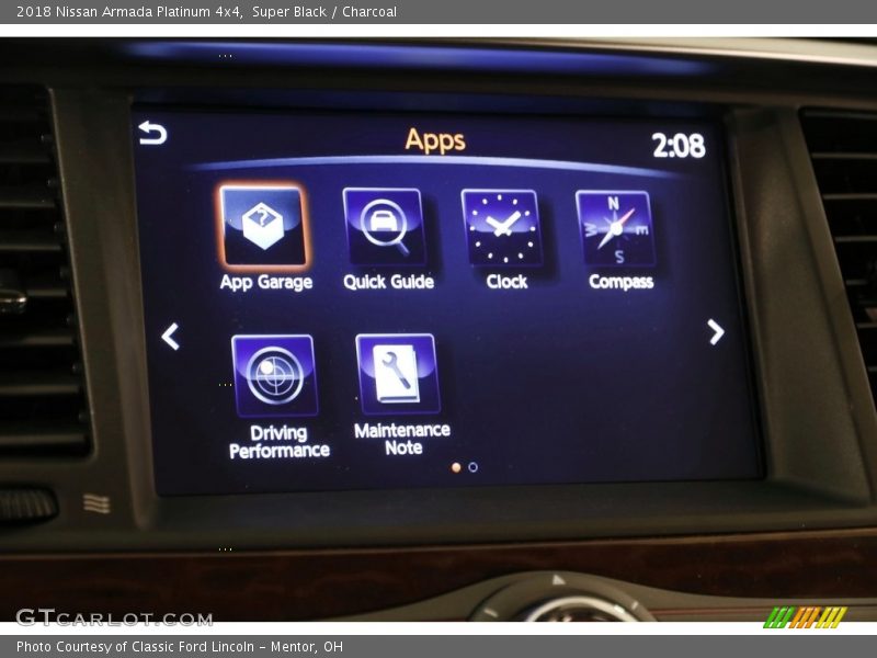 Super Black / Charcoal 2018 Nissan Armada Platinum 4x4