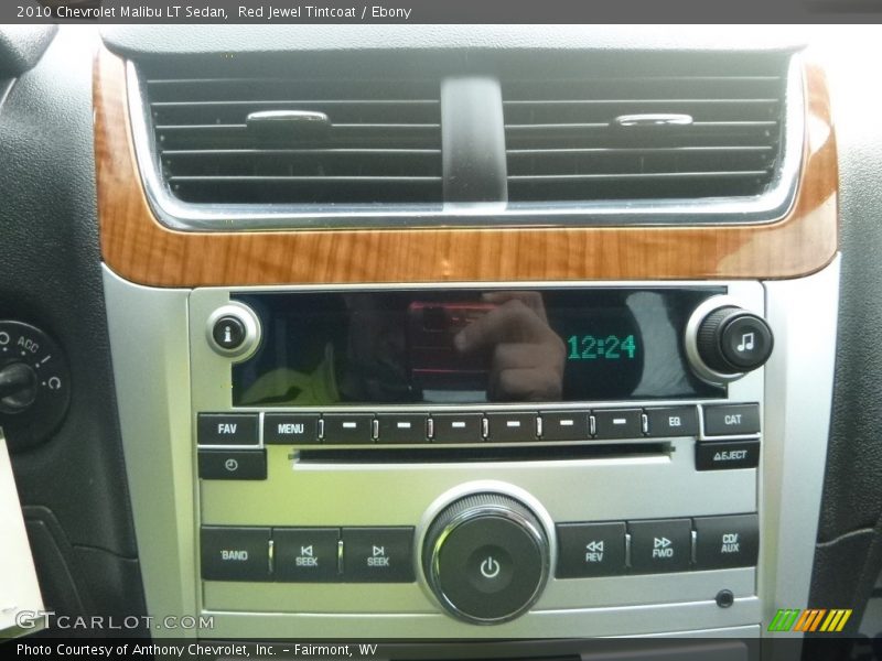 Red Jewel Tintcoat / Ebony 2010 Chevrolet Malibu LT Sedan